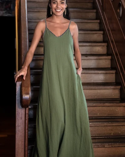 Vestido Nicaya verde